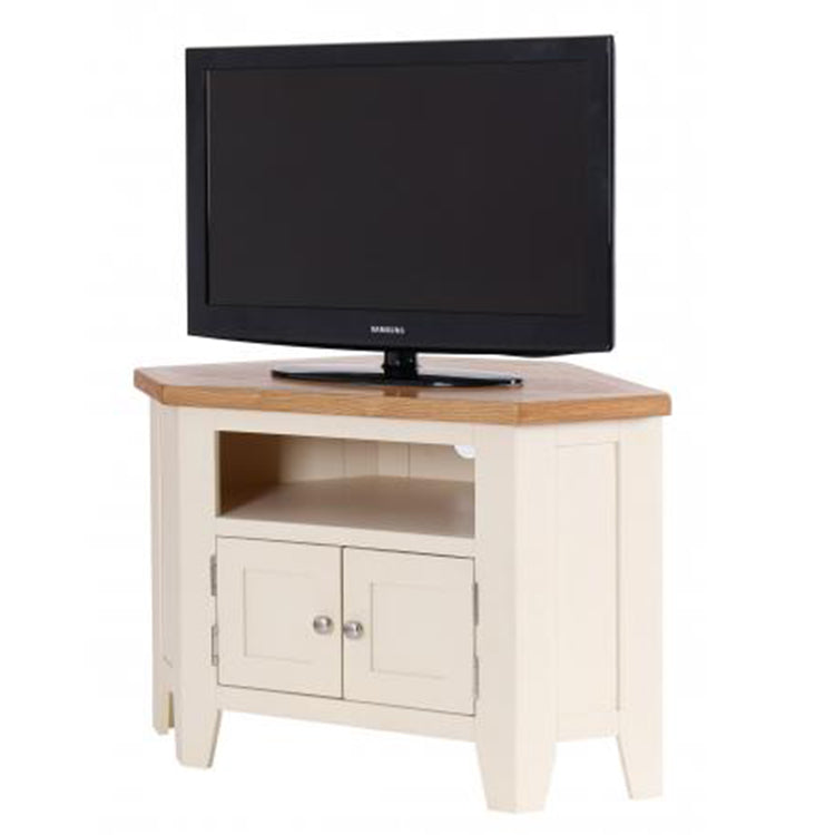 Skellig Oak Corner TV Unit