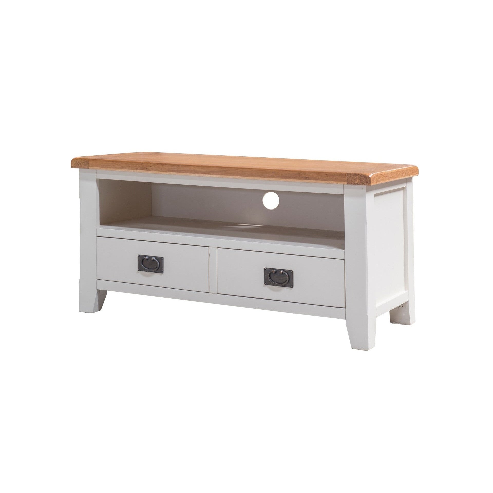 Skellig Oak Rectangular TV Unit