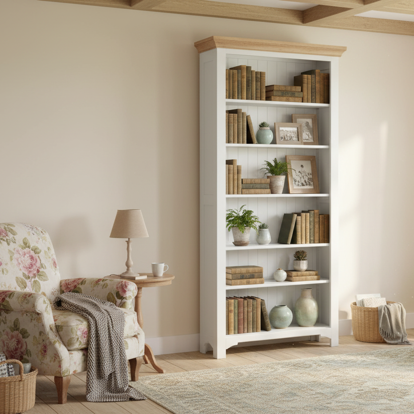 Eden Oak Tall Bookcase