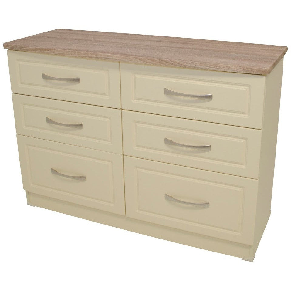 Milano 6 Drawer Midi Chest