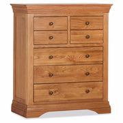 Delta Oak 3+4 Tall Chest