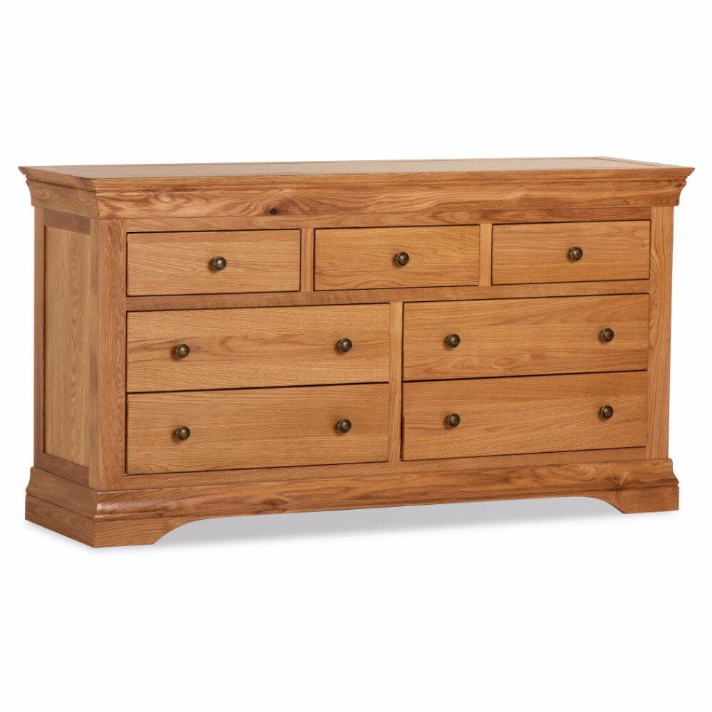 Delta 3 Over 4 Oak Wide Chest