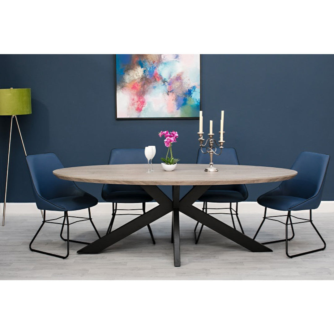Manhattan Oval 1.8 Metre Dining Table