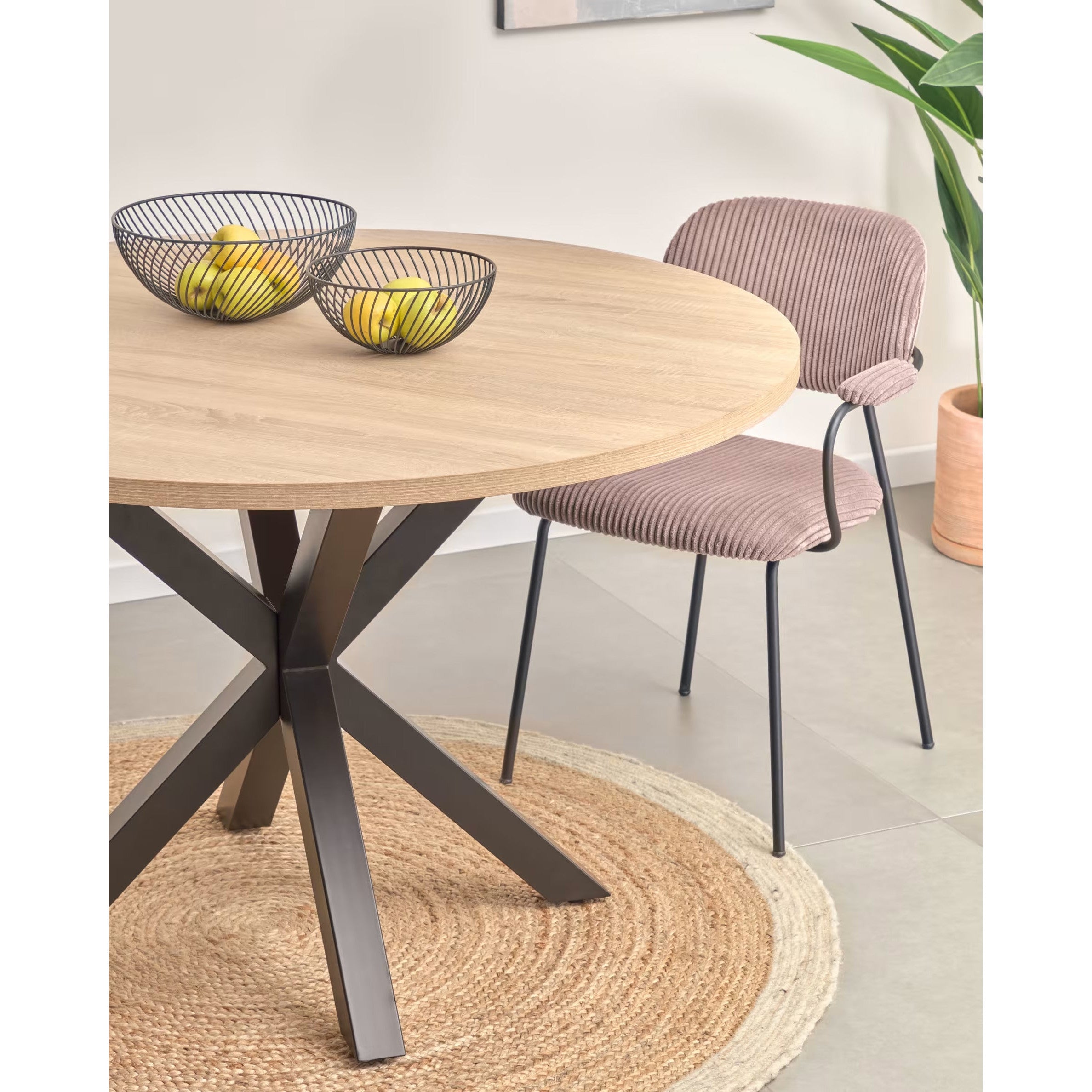 Manhattan Round 1.2 Metre Dining Table