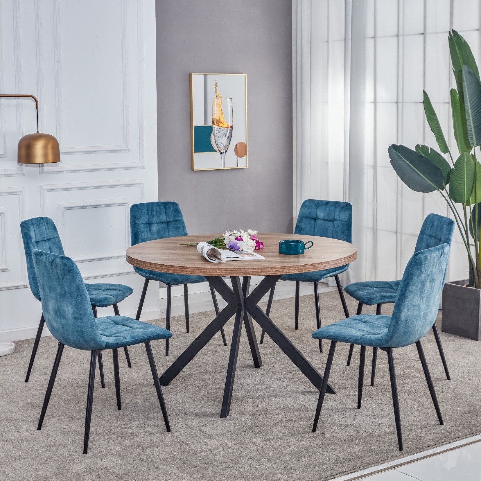 Manhattan Round 1.2 Metre Dining Table