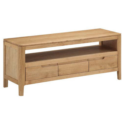Dunmore Oak Large TV Unit