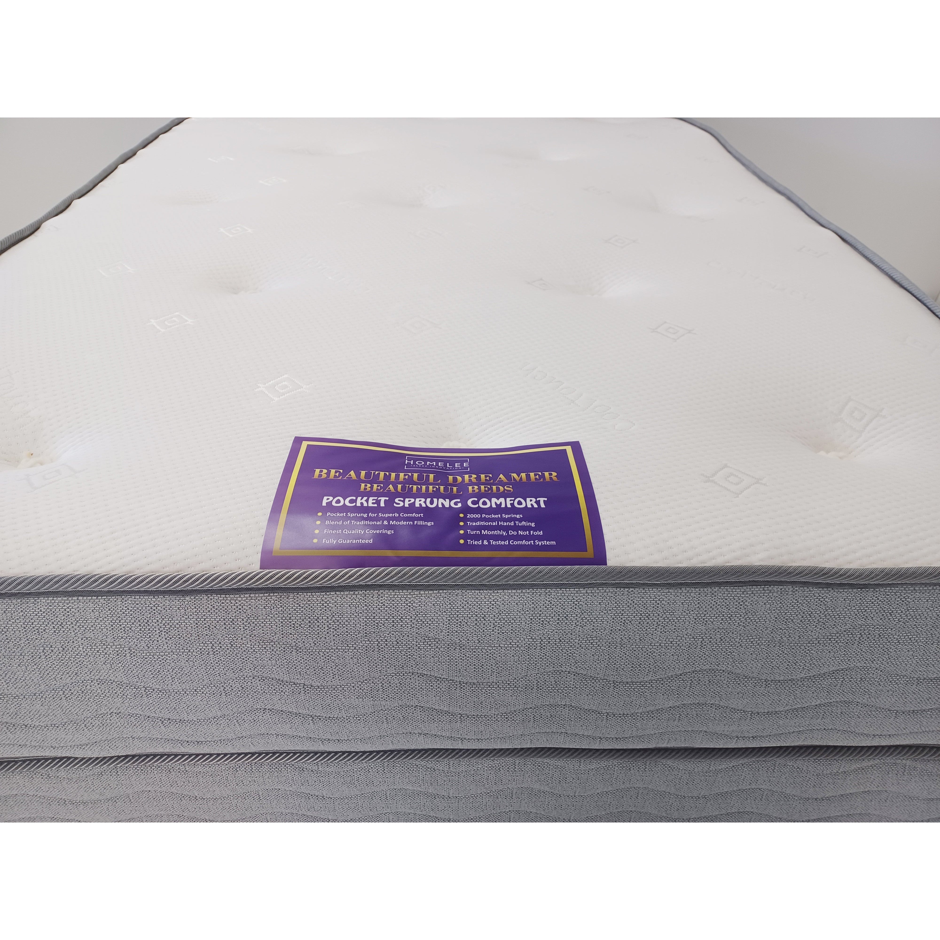 Pocket 2000 Divan Bed By Homelee