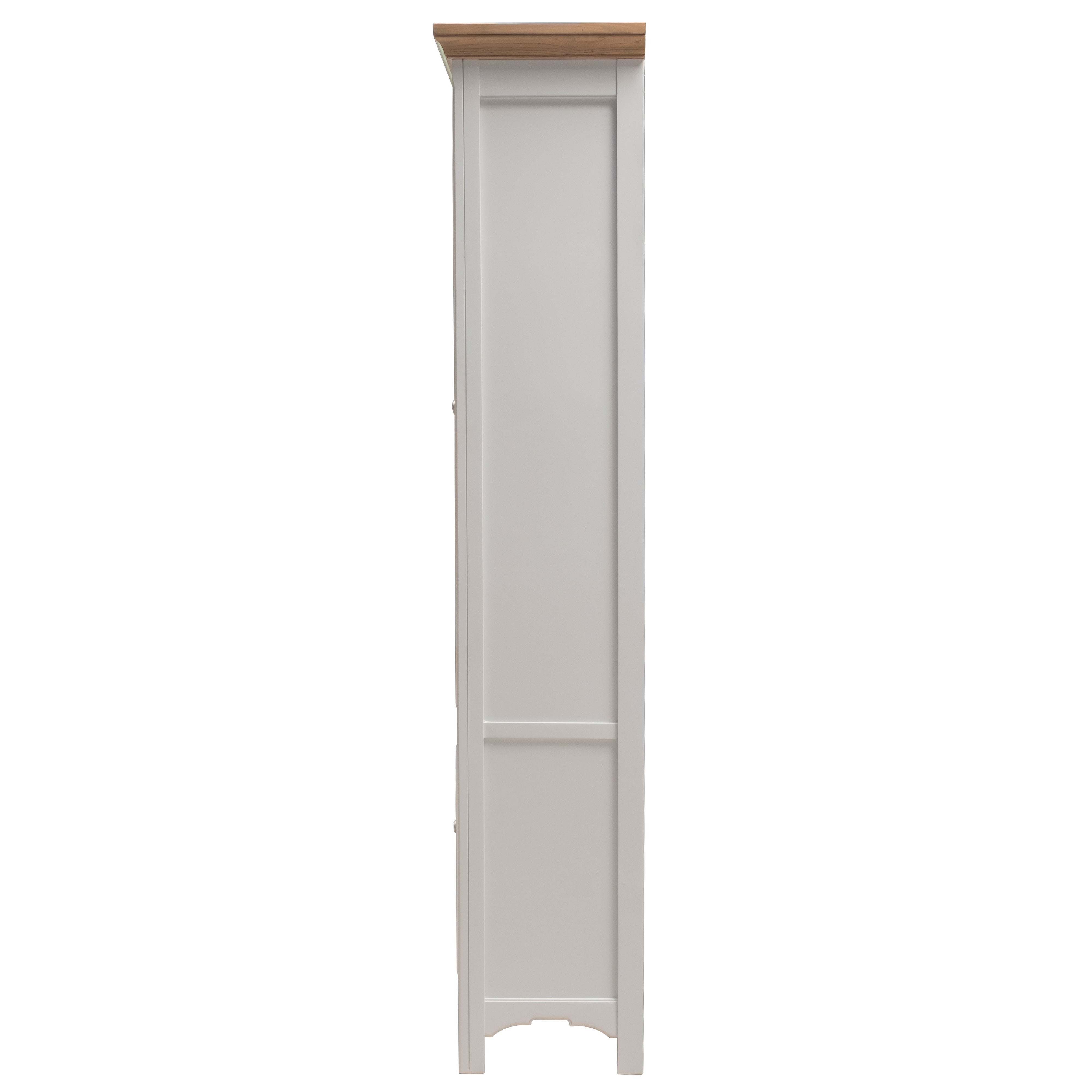 Eden Oak 2 Door Glass Display Unit