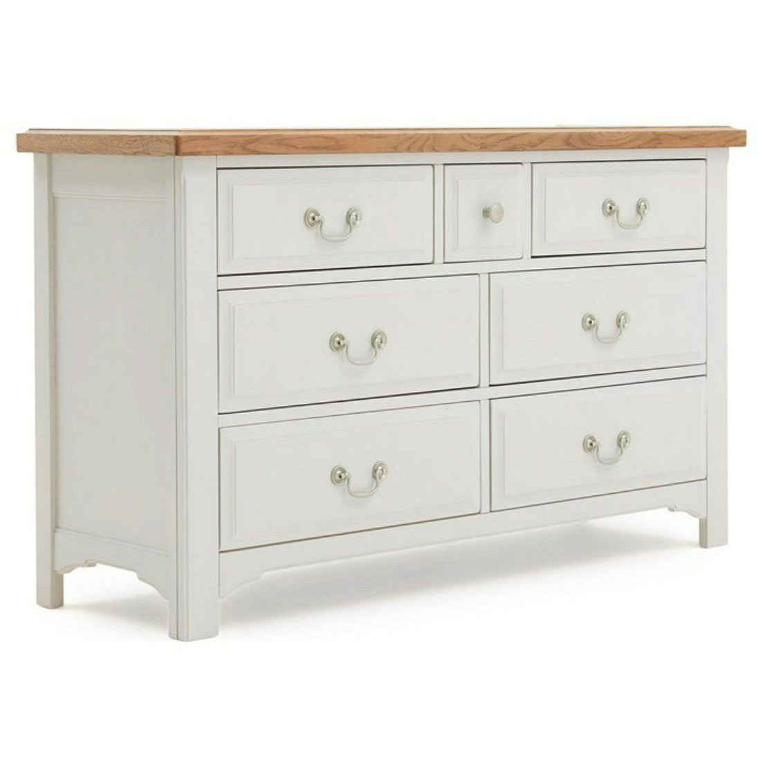 Eden Oak 3+4 Wide Chest