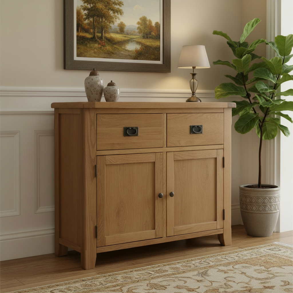Saoirse Oak Small Sideboard
