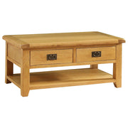 Saoirse Oak Coffee Table with 2 Drawers