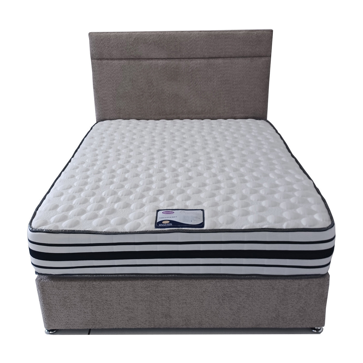 Visco Pocket Divan Bed By Homelee