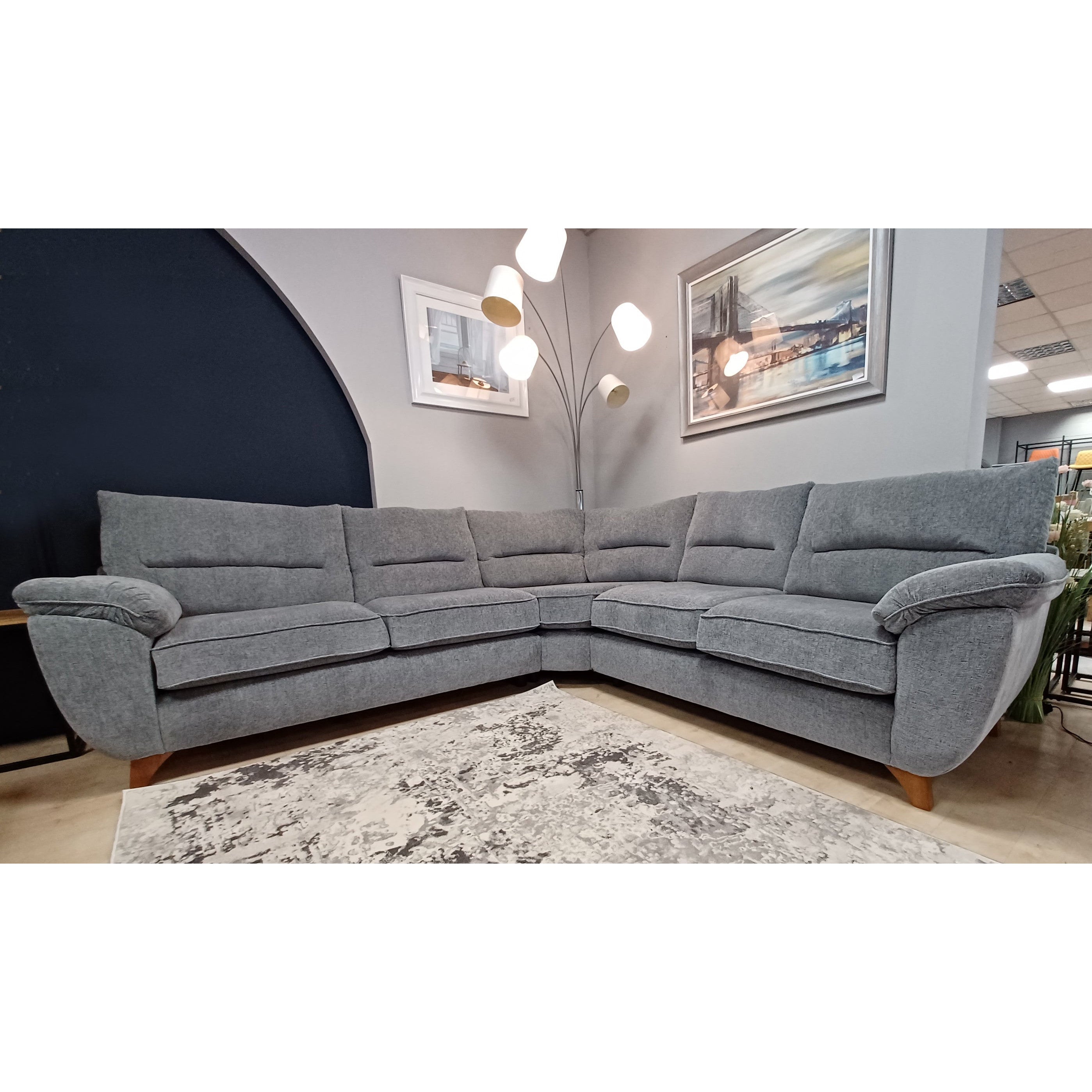 Billie Fabric 2 Corner 2 Sofa