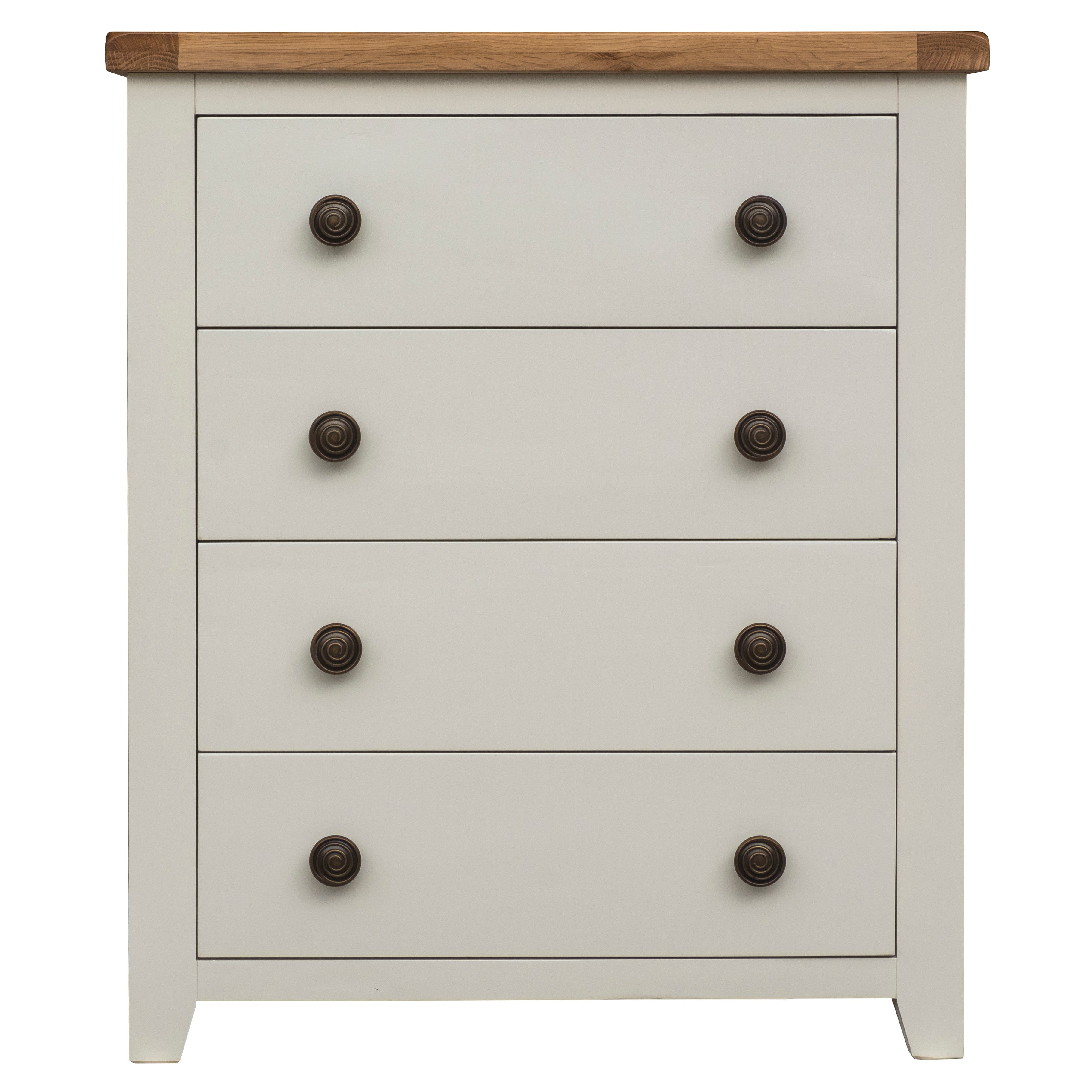 Skellig Oak 4 Drawer Tall Chest