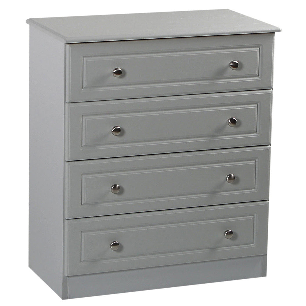 Grey Ash 4 Drawer Chest