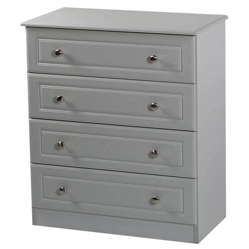 Grey Ash 4 Drawer Chest
