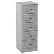 Grey Ash 5 Drawer Locker