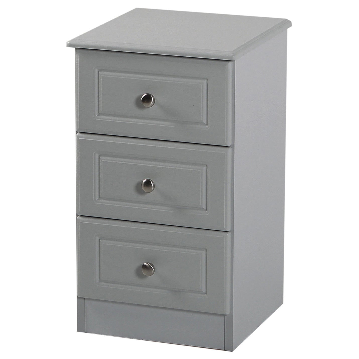 Grey Ash 3 Drawer Locker