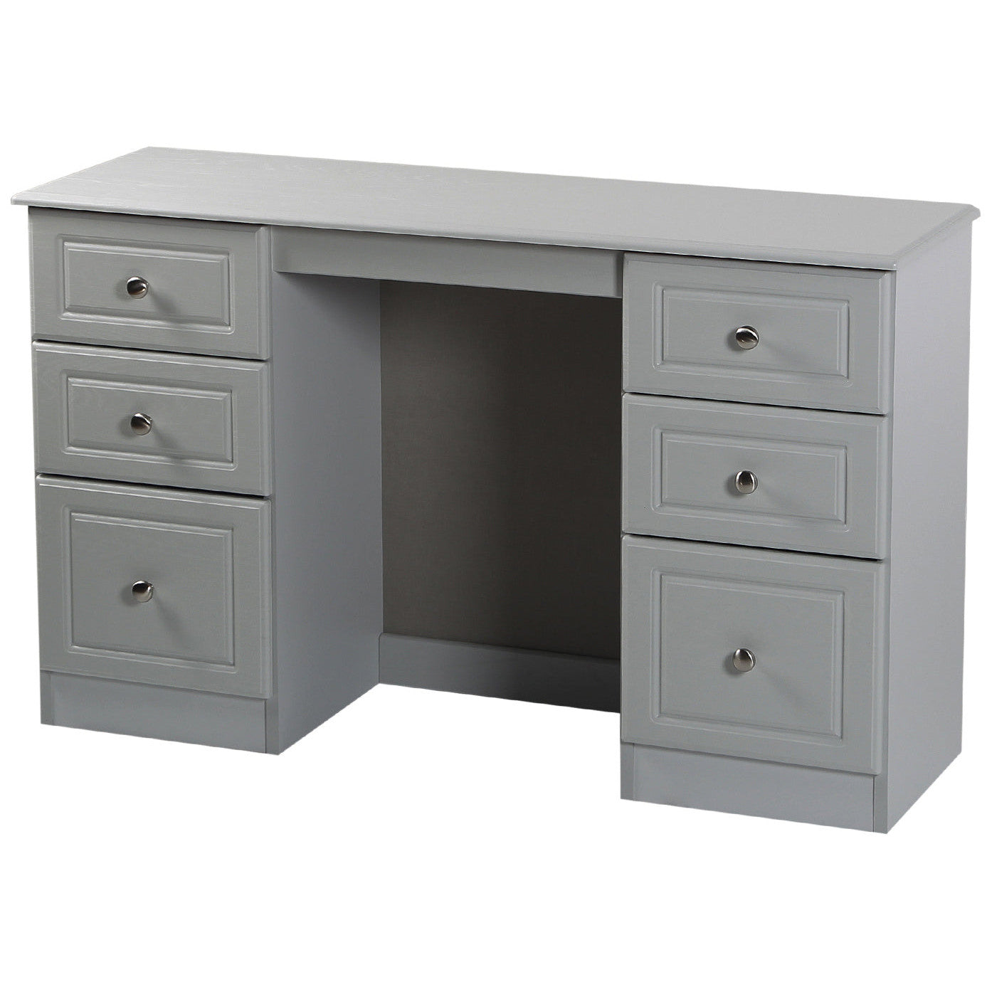 Grey Ash Kneehole Desk