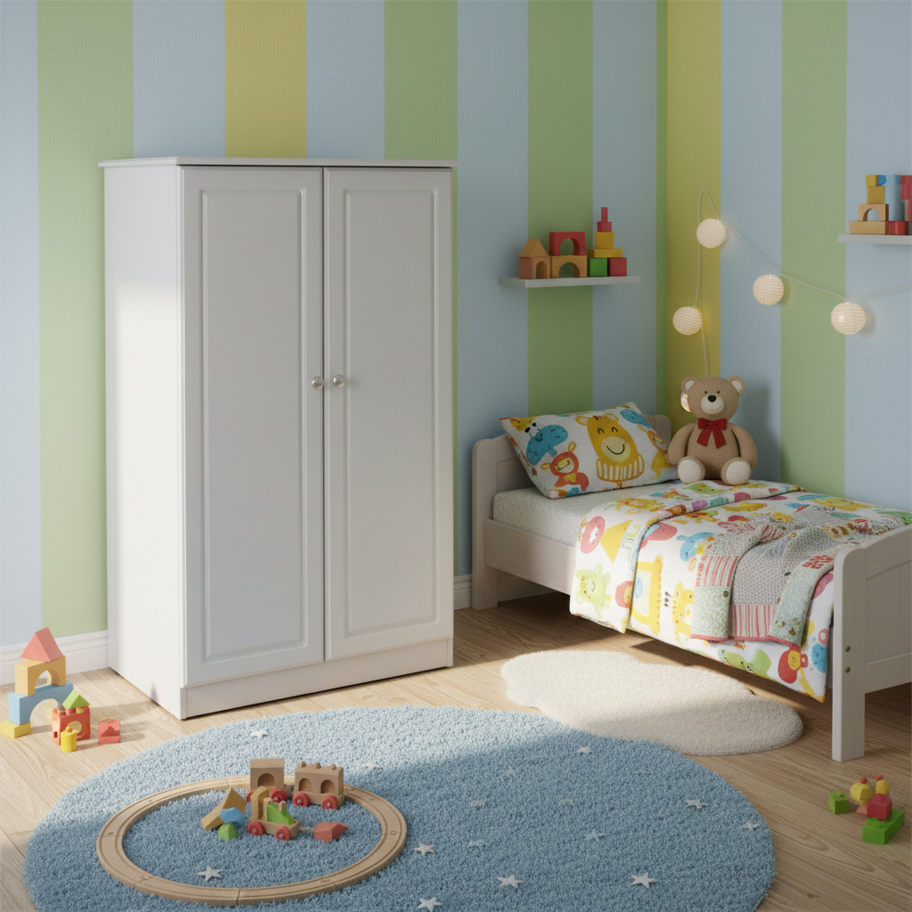 Grey Ash Child's Wardrobe