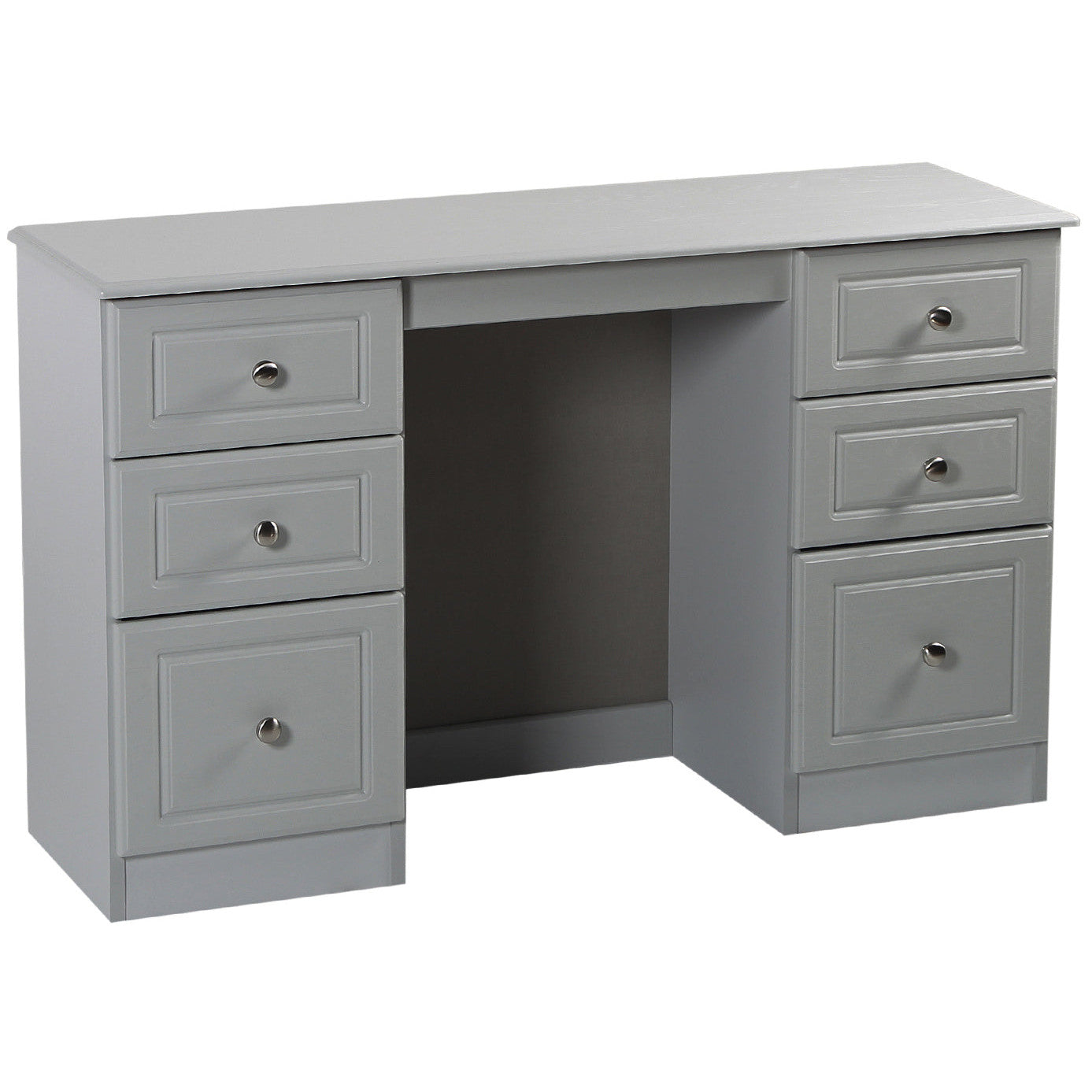 Grey Ash Kneehole Desk