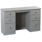 Grey Ash Kneehole Desk