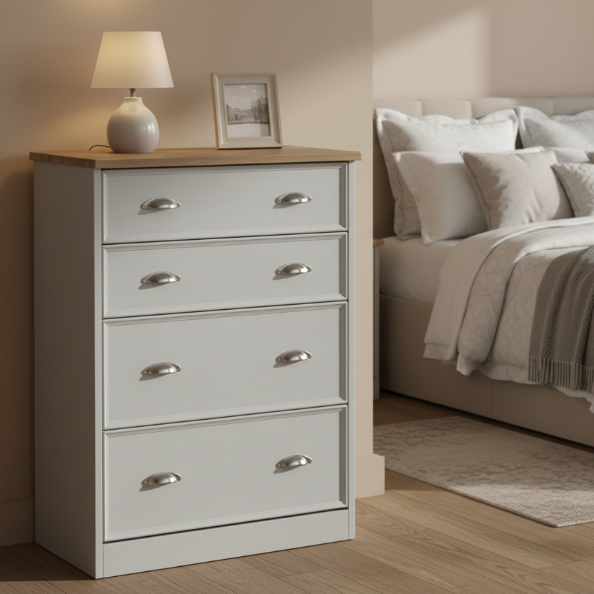 Heritage 4 Drawer Deep Chest