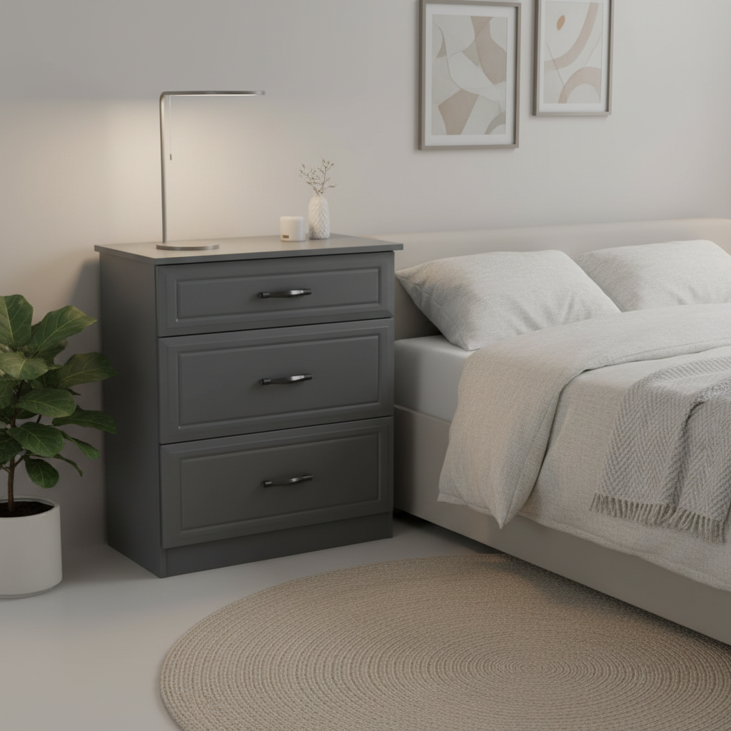 Metro 3 Drawer Deep Chest