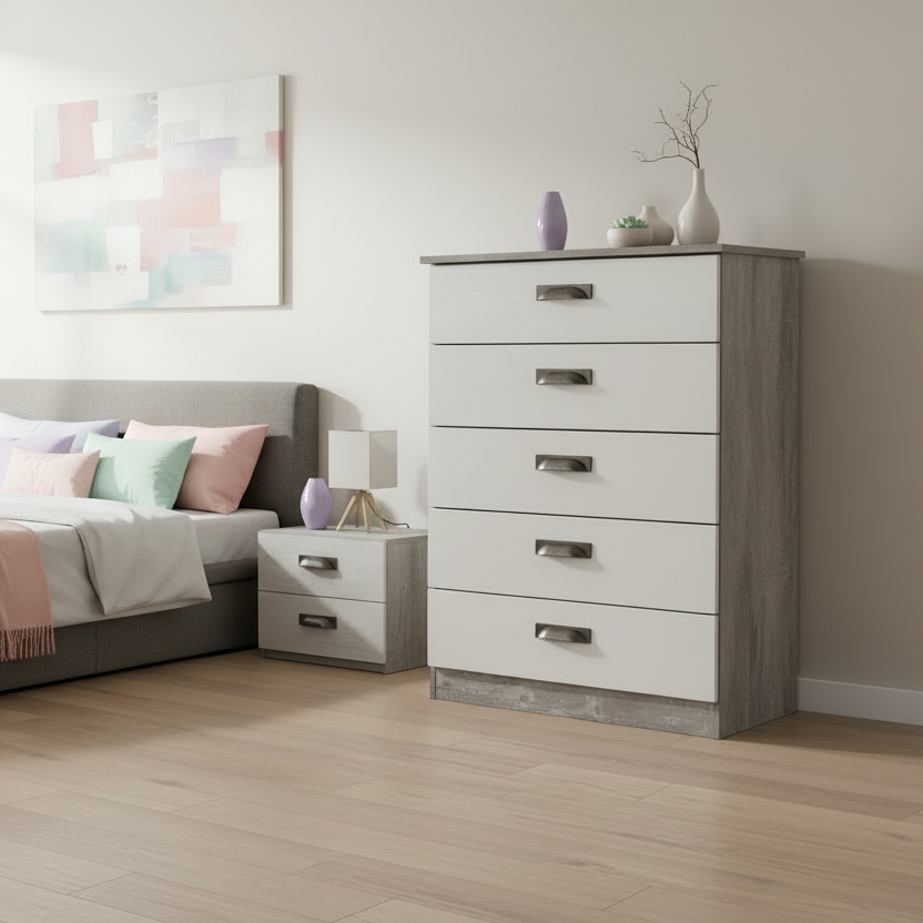 Vogue 5 Drawer Chest