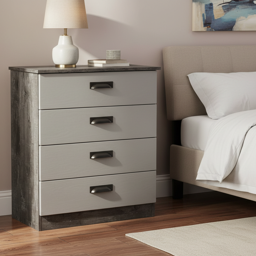 Vogue 4 Drawer Chest