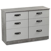 Vogue 6 Drawer Midi Chest