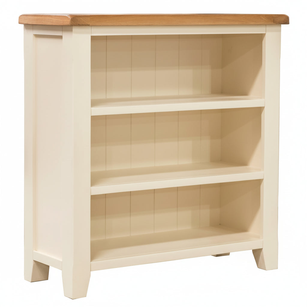 Skellig Oak Low Bookcase