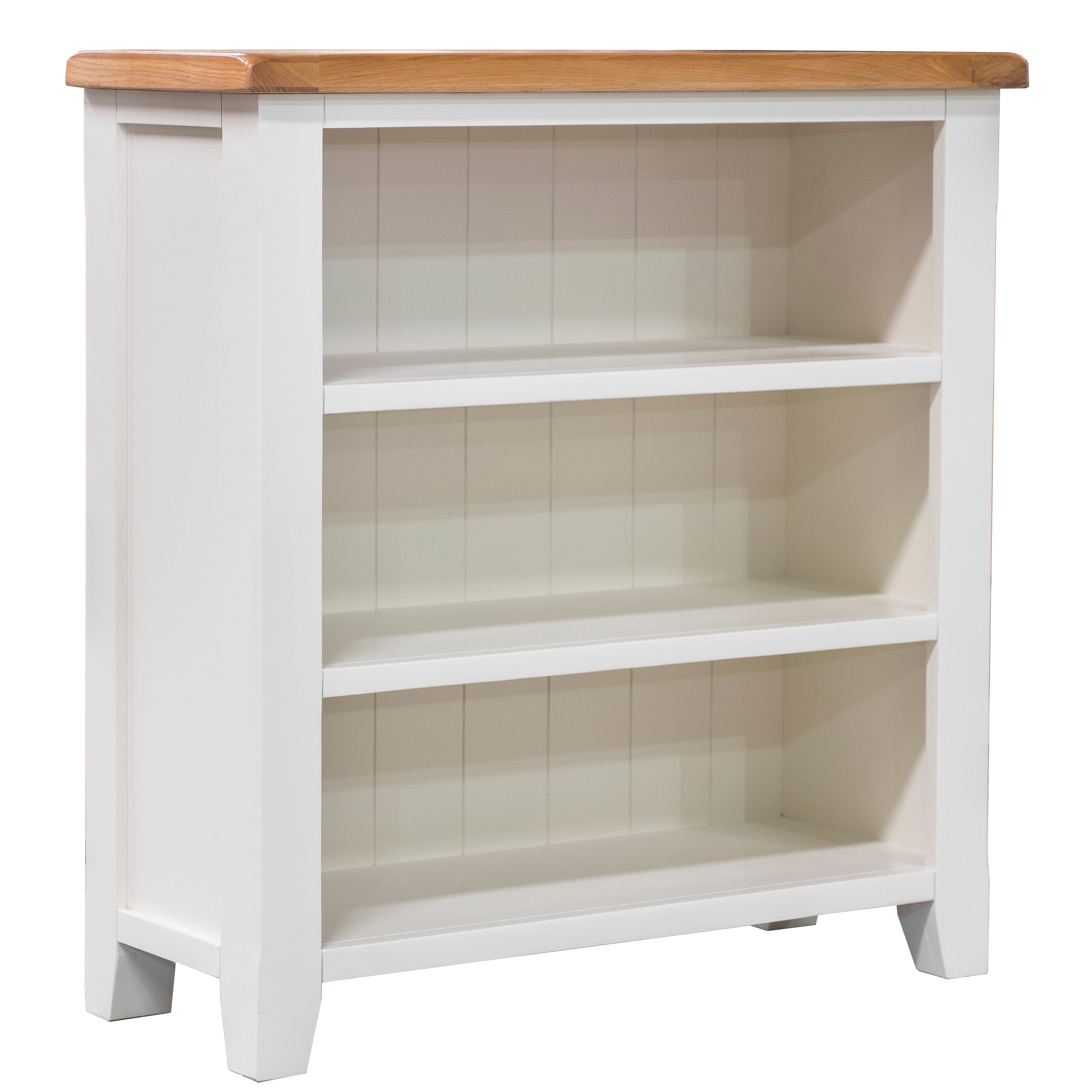 Skellig Oak Low Bookcase