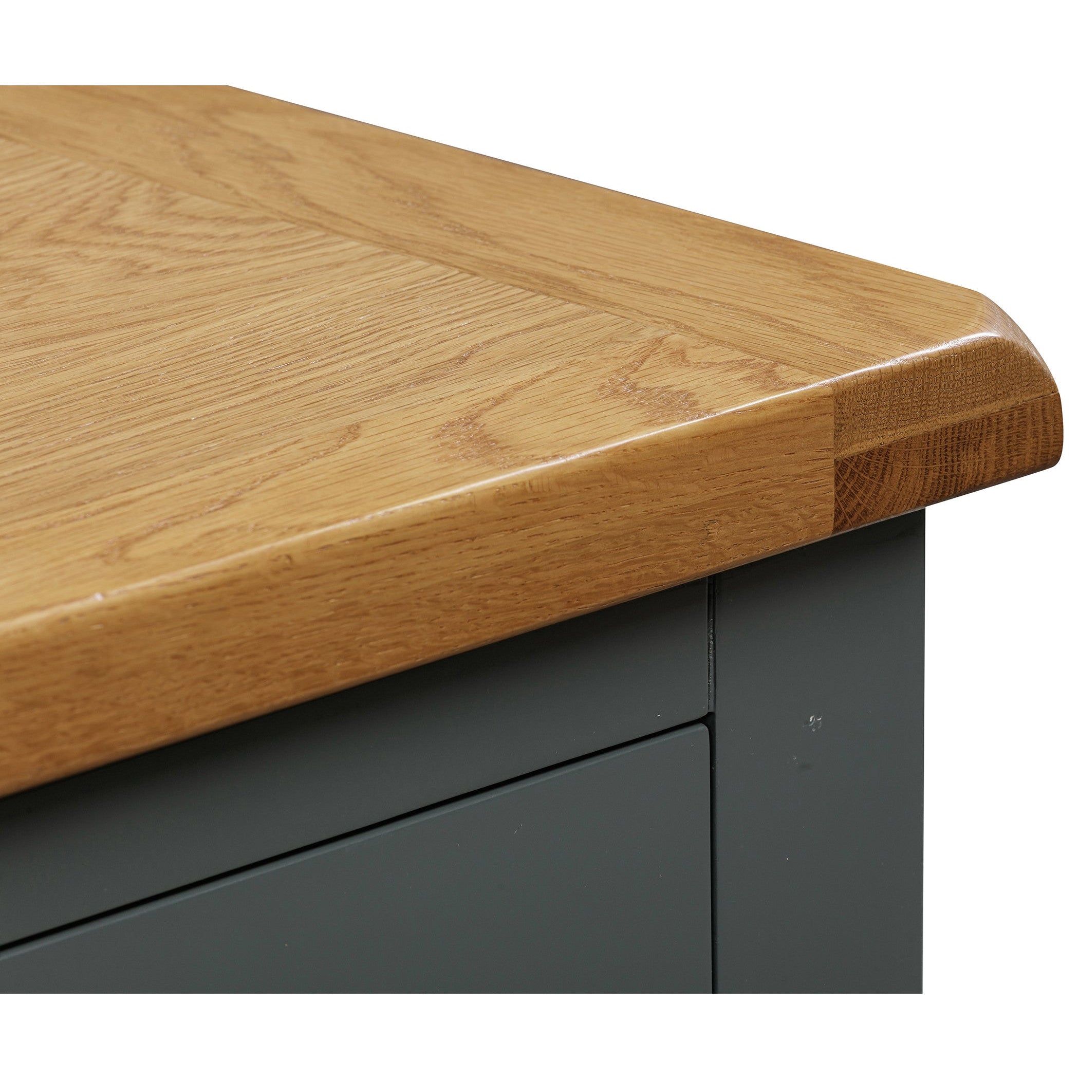 Capri Dark Oak 3 Drawer Bedside Locker