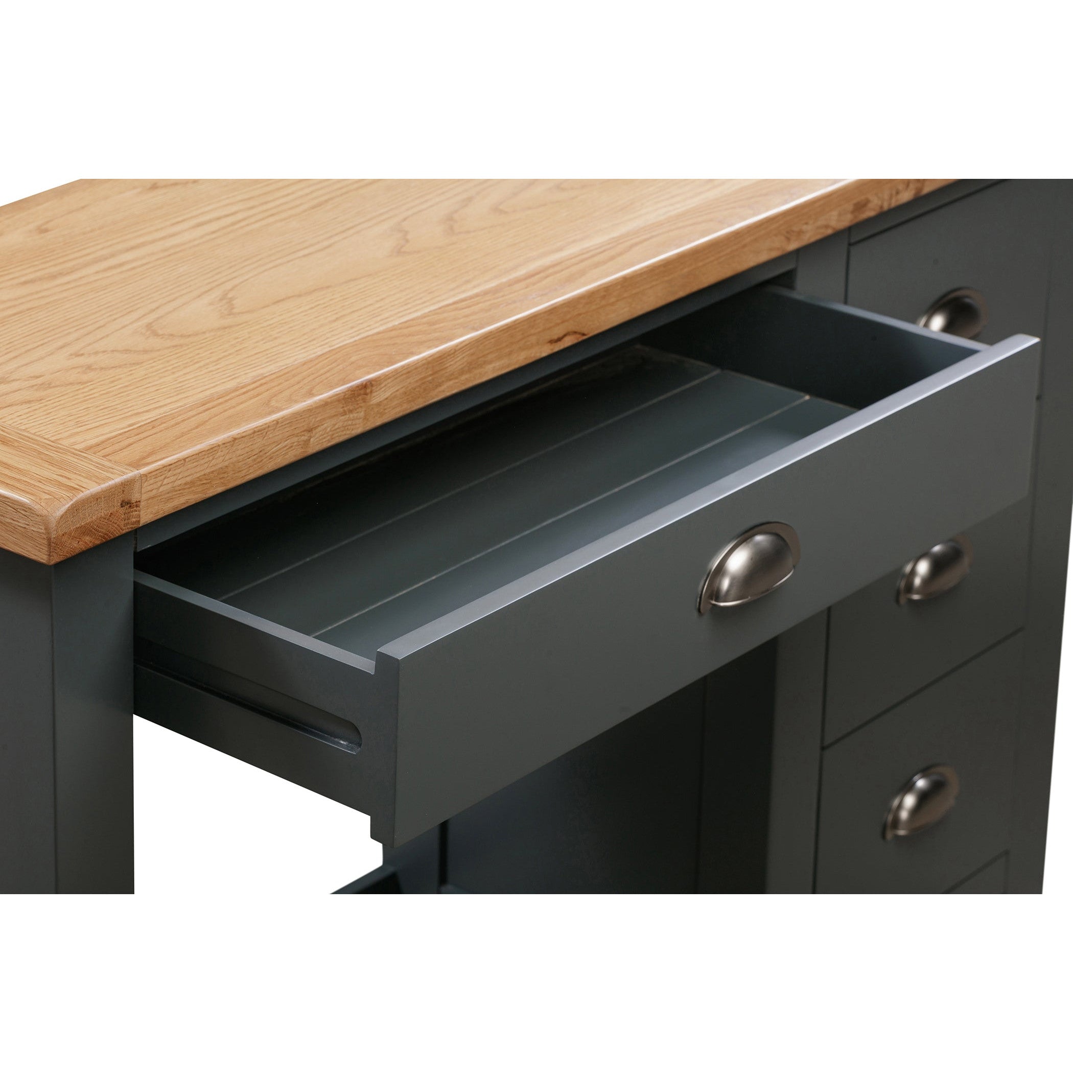 Capri Dark Oak Vanity Unit