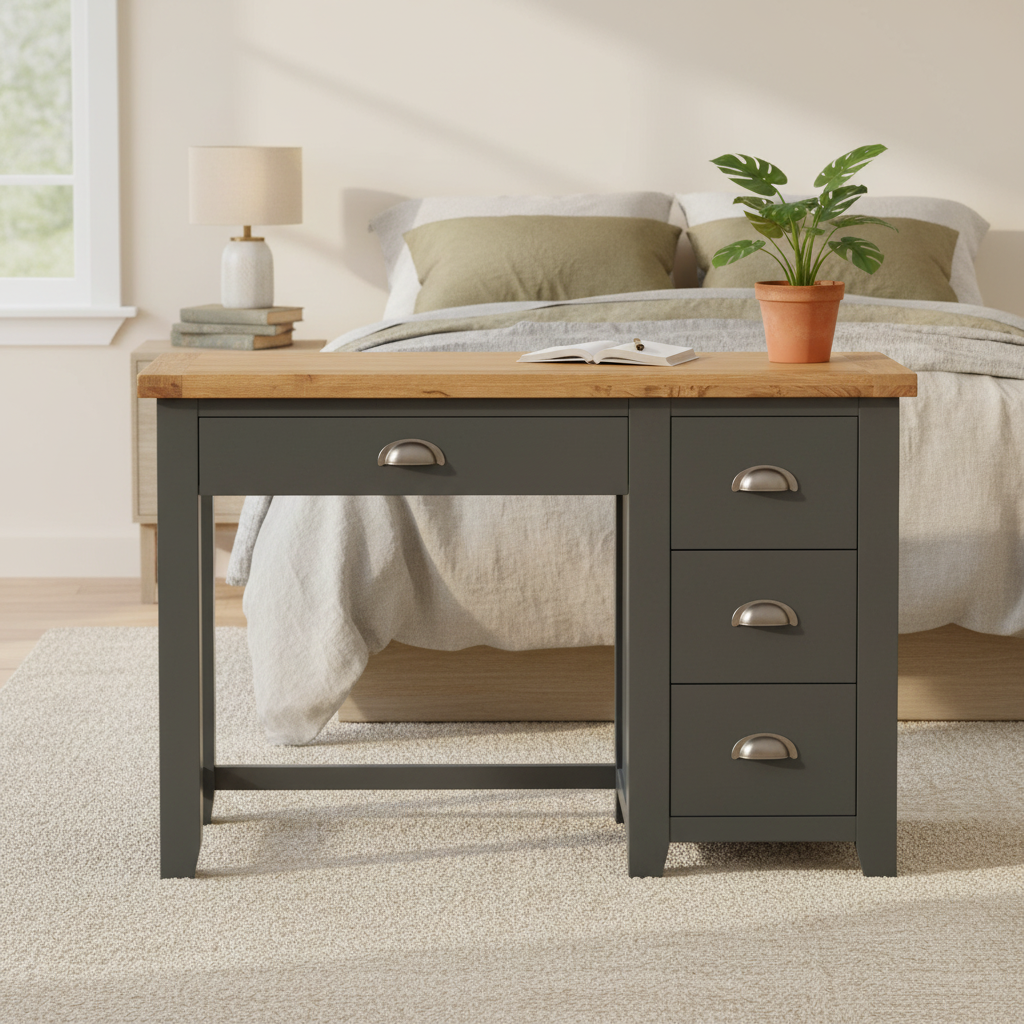 Capri Dark Oak Vanity Unit