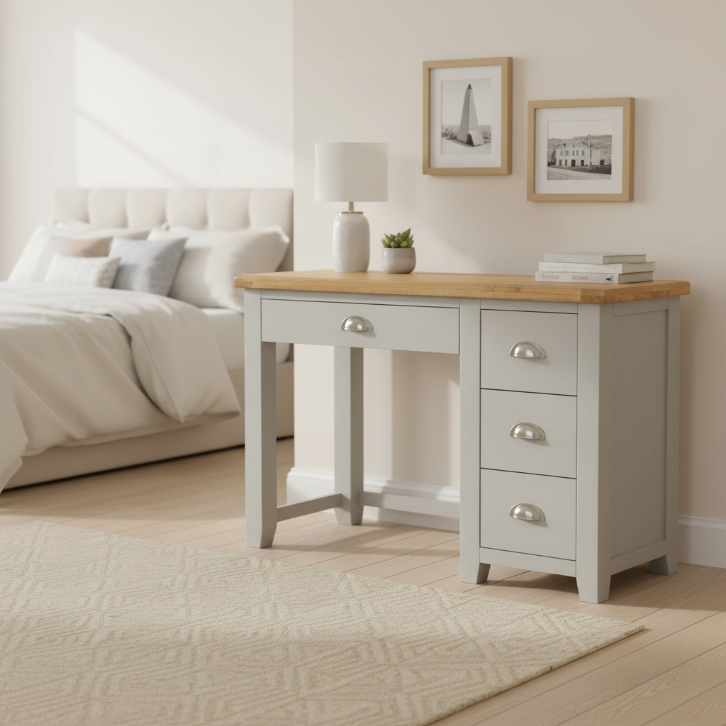 Capri Light Oak Vanity Unit