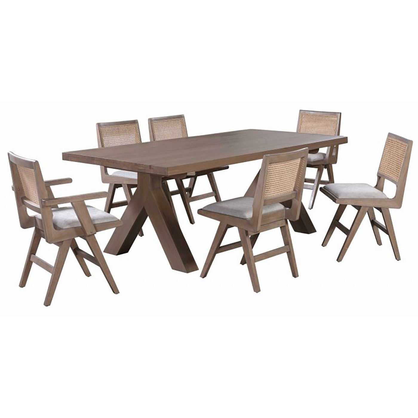 Pederson Oak Table 2 to 2.2 Metre with Y Leg