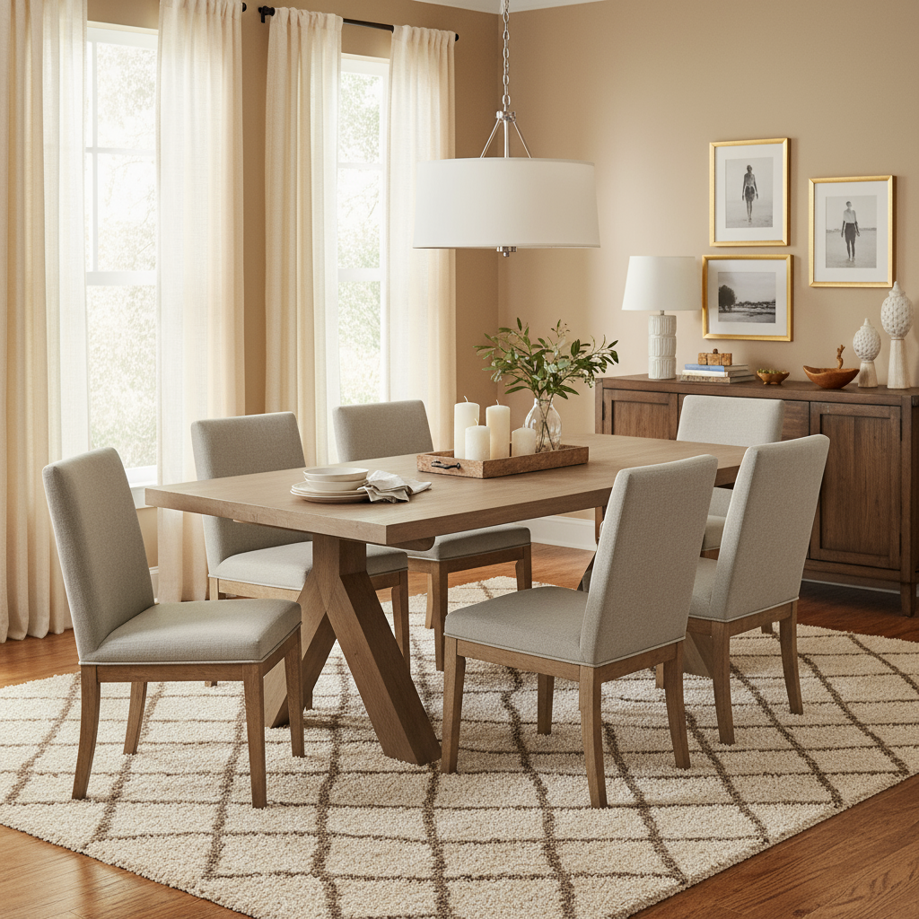 Pederson Oak Table 2 to 2.2 Metre with Y Leg