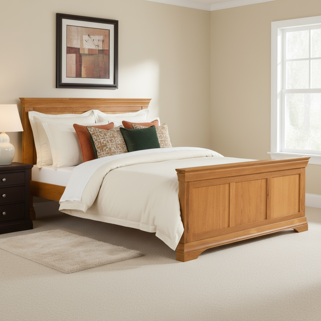 Delta Oak Bed Frame