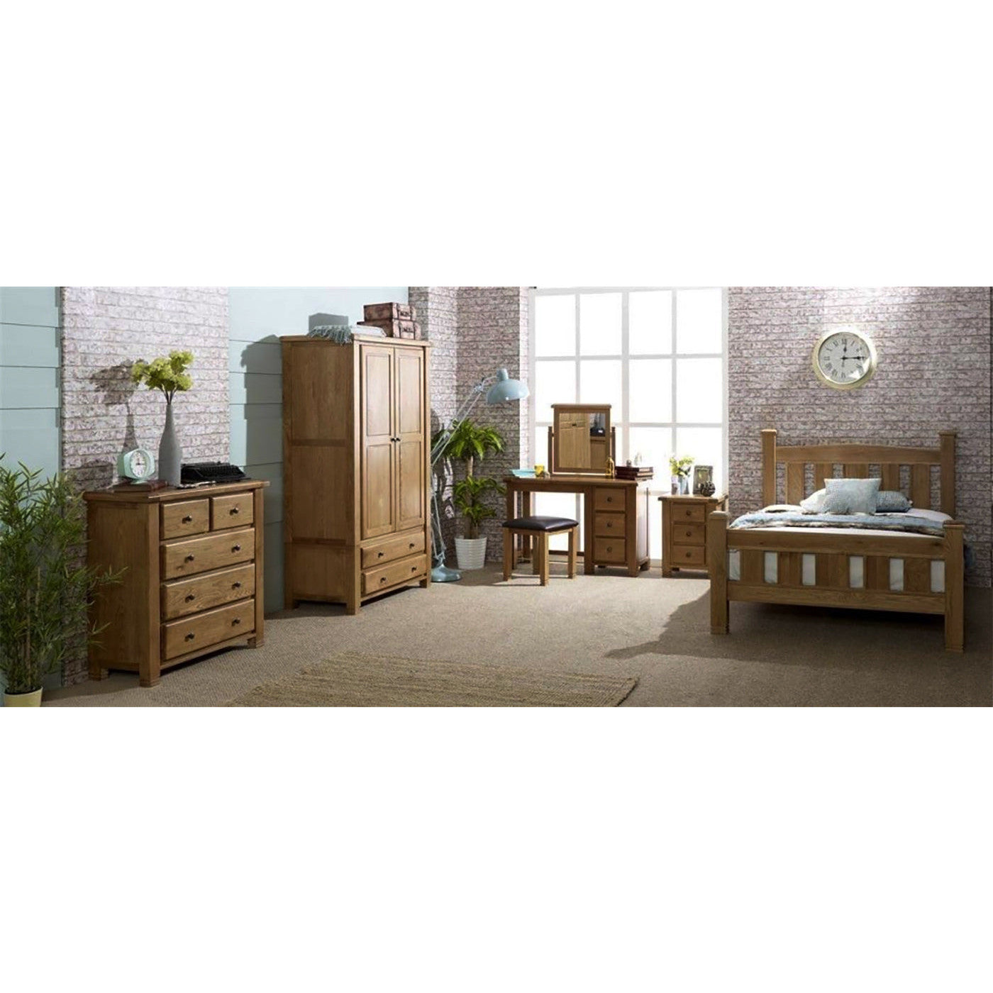 Providence Oak Bed Frame