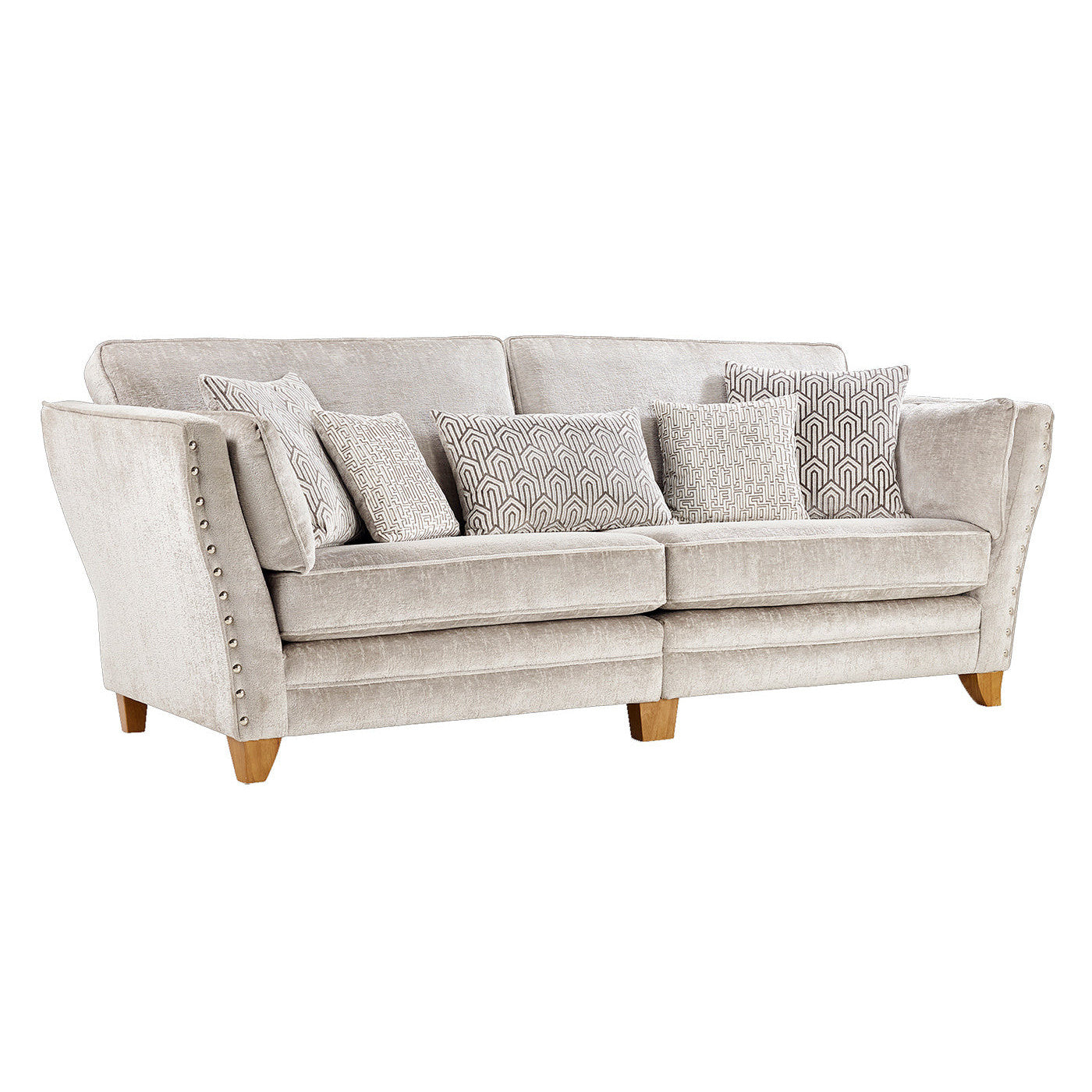Athena 4 Seater High/Pillow Back Sofa