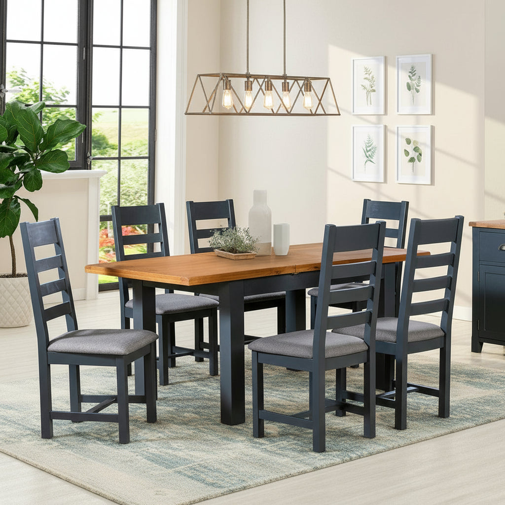 Capri Oak Solid Dining Chair