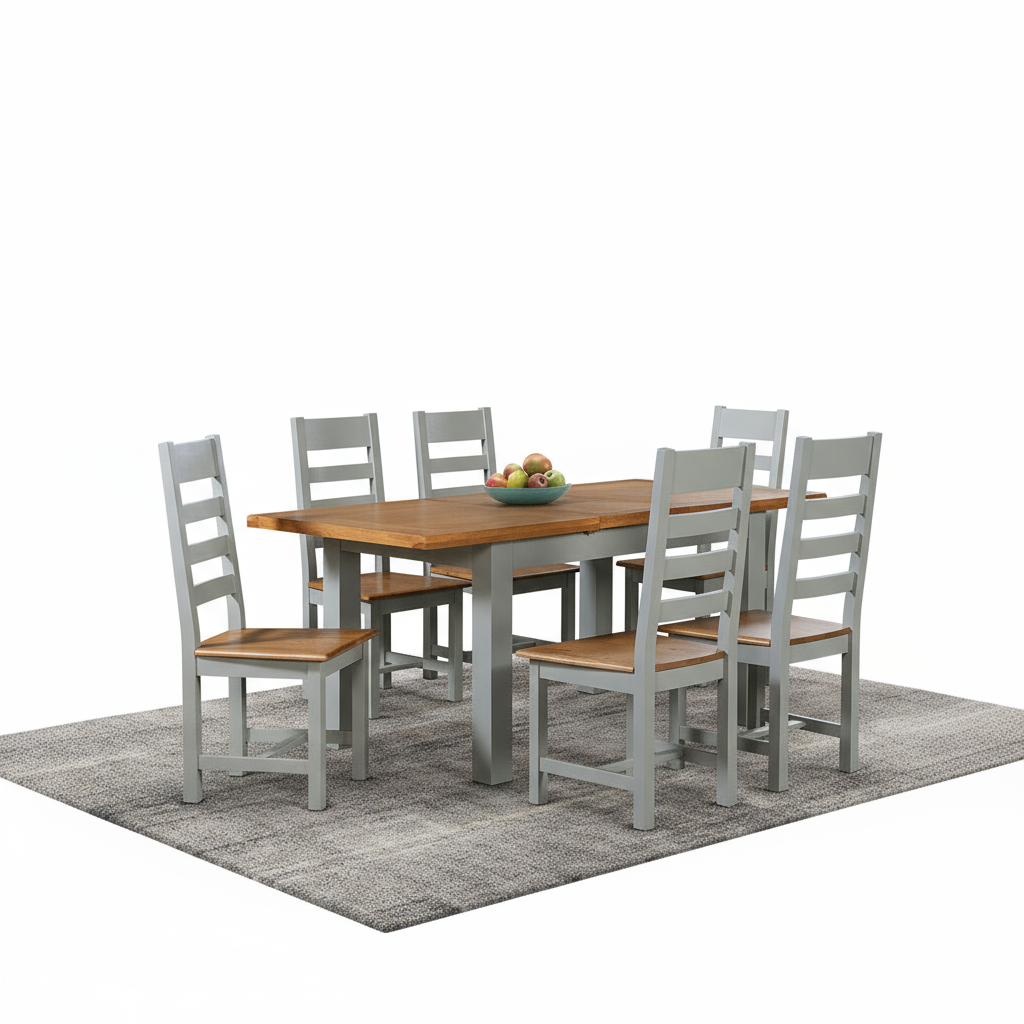 Capri Oak Padded Dining Chair