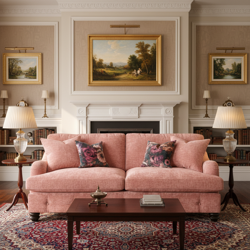 Millie Fabric 4 Seater Sofa