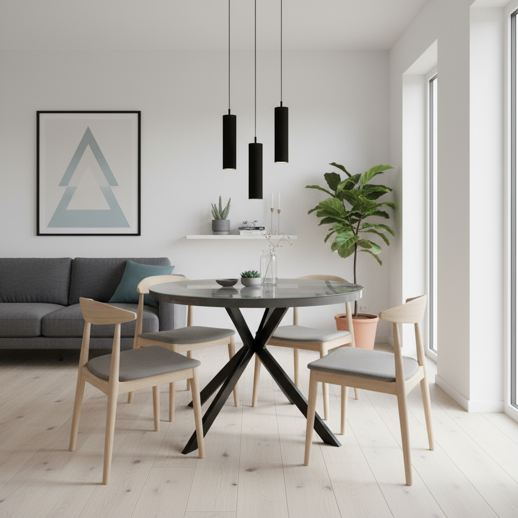 Dario Round Dining Table