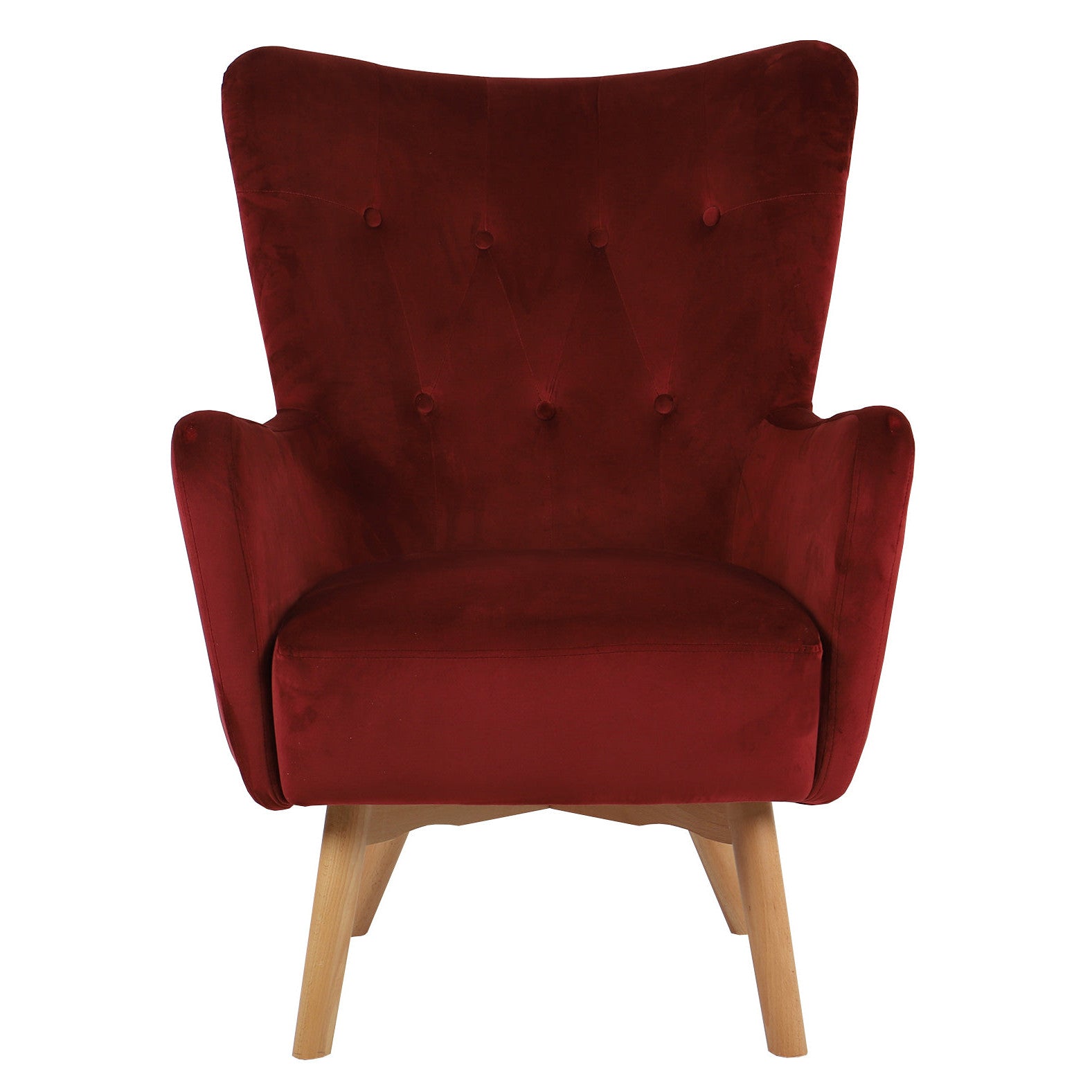 Malibu Velvet Accent Chair
