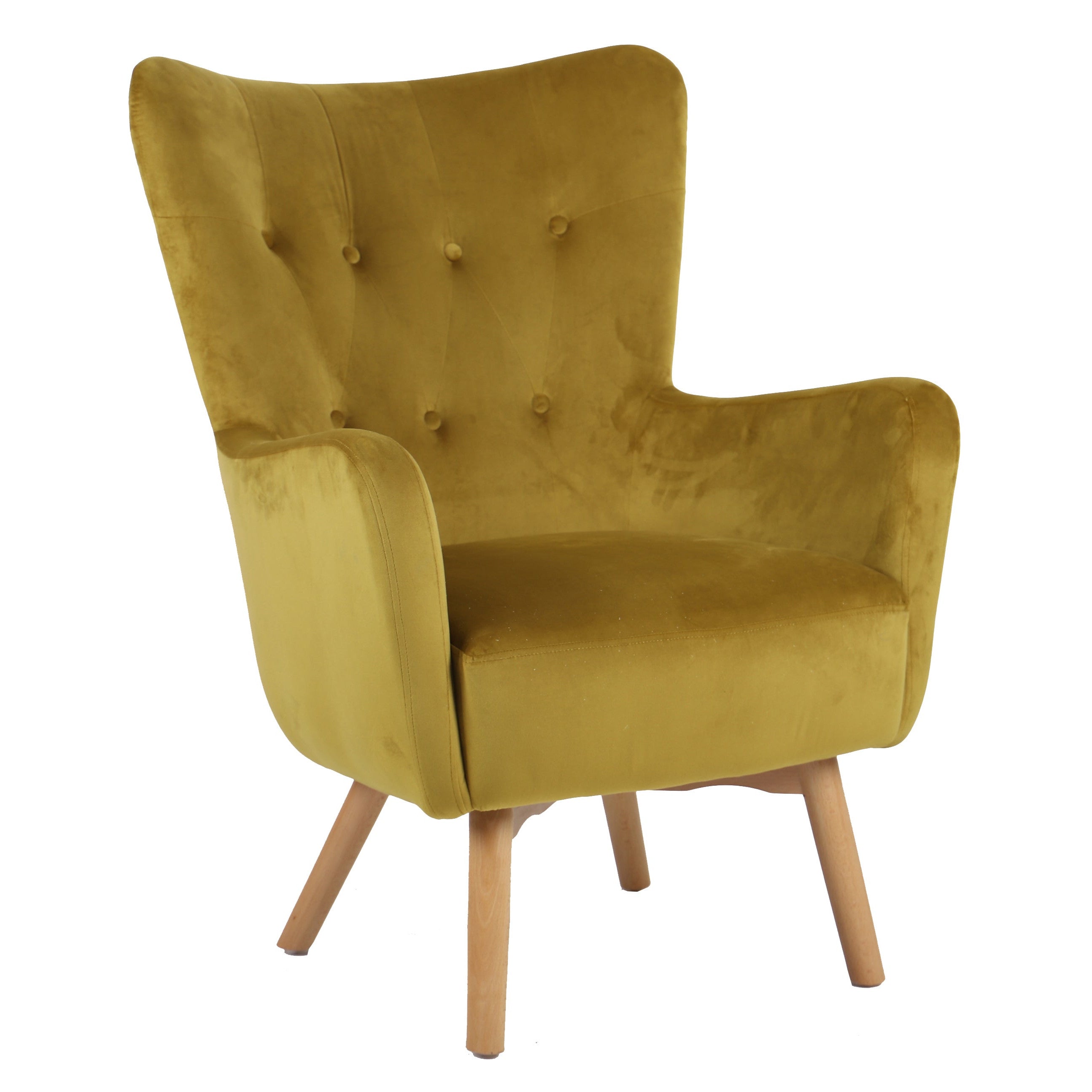 Malibu Velvet Accent Chair