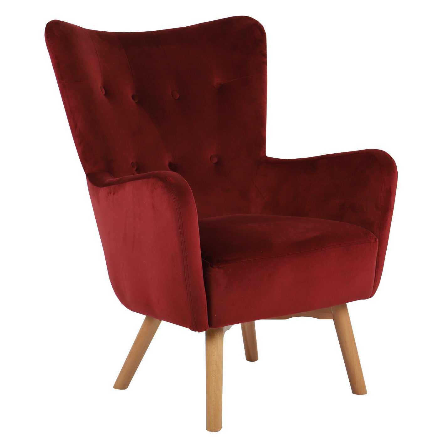 Malibu Velvet Accent Chair