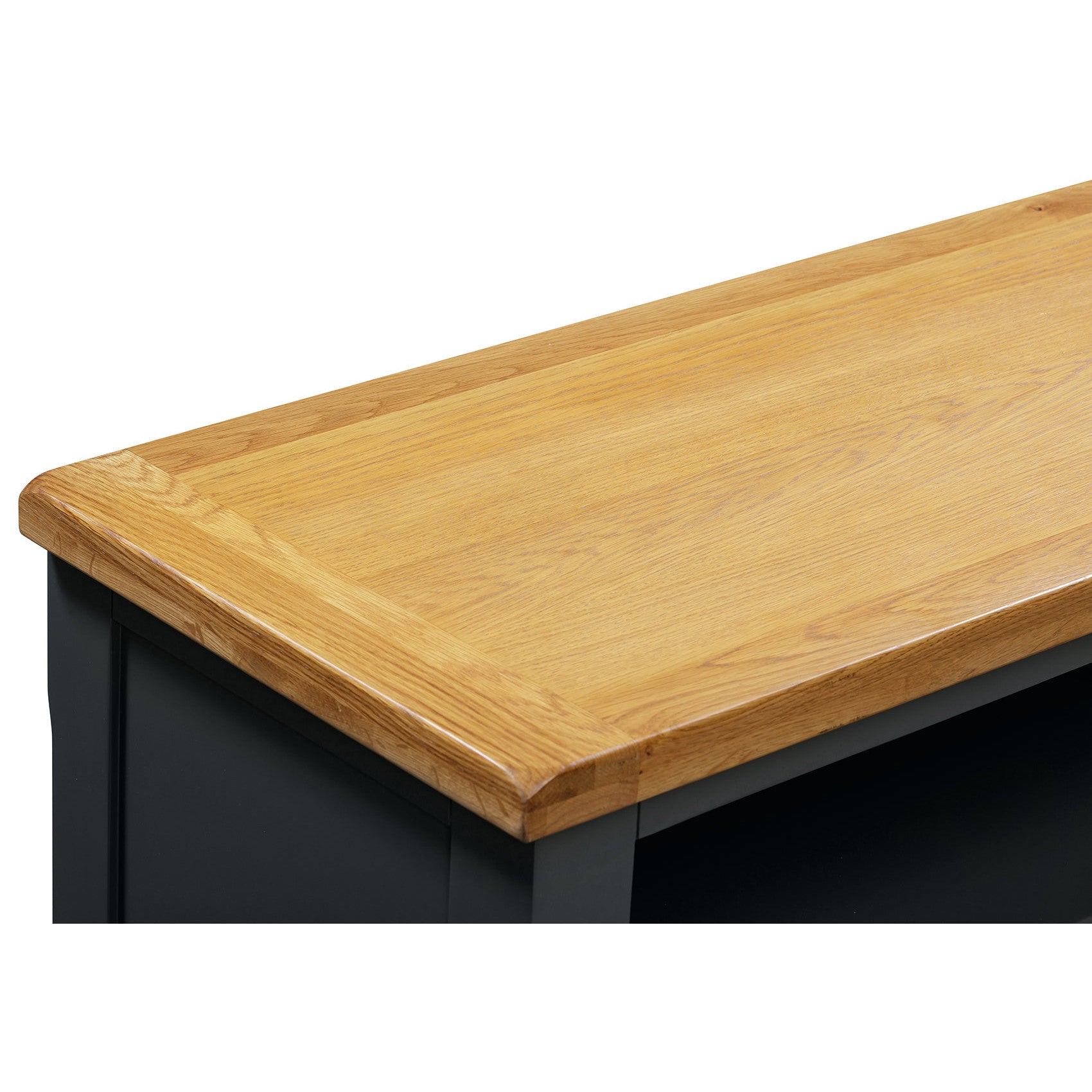 Capri Oak Low Bookcase